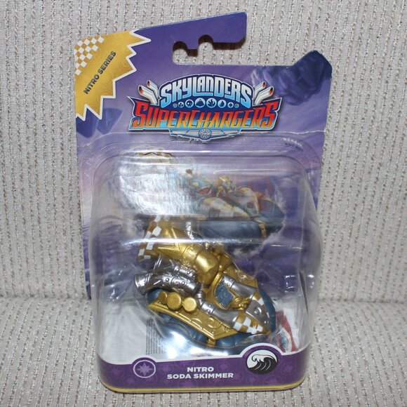 3/$77❤️new Skylanders Superchargers Nitro Soda Skimmer 2015 With Sticker Sheet - Picture 9 of 9